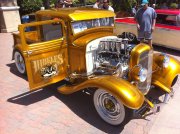 Hinkles Hot Rods Gold Pickup